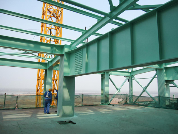 鋼結(jié)構(gòu)廠(chǎng)房、管網(wǎng)噴砂除銹涂料防腐